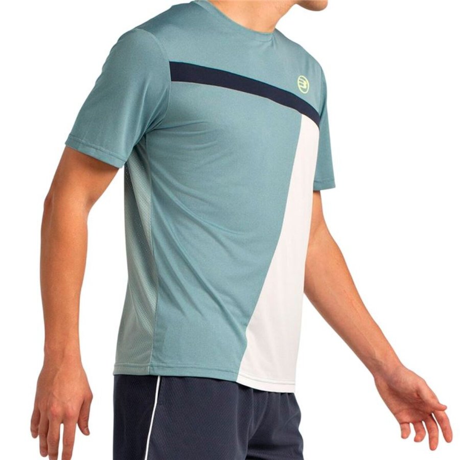Kort�rmet T-shirt til M�nd Bullpadel LLEGA-148 Akvamarin #4