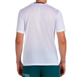 Kort�rmet T-shirt til M�nd Bullpadel Lagar 012 Hvid #2