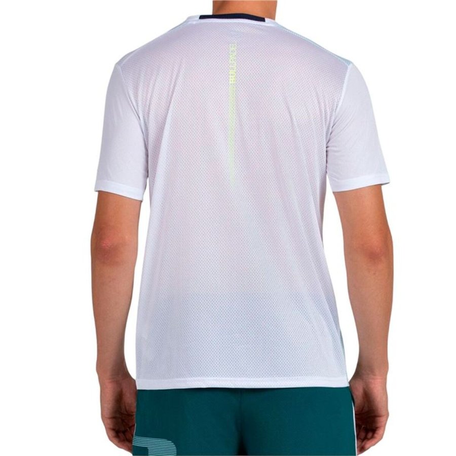 Kort�rmet T-shirt til M�nd Bullpadel Lagar 012 Hvid #2