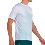 Kort�rmet T-shirt til M�nd Bullpadel Lagar 012 Hvid #3