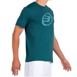 Kort�rmet T-shirt til M�nd Bullpadel Lande 153 Bl� Padel #4