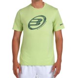 Kort�rmet T-shirt til M�nd Bullpadel Lande 159 Limegr�n Padel #1