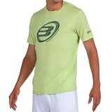 Kort�rmet T-shirt til M�nd Bullpadel Lande 159 Limegr�n Padel #4