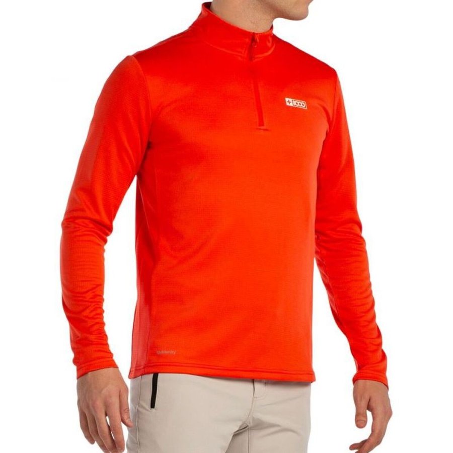 Lang�rmet T-shirt til M�nd +8000 Portu Orange #3