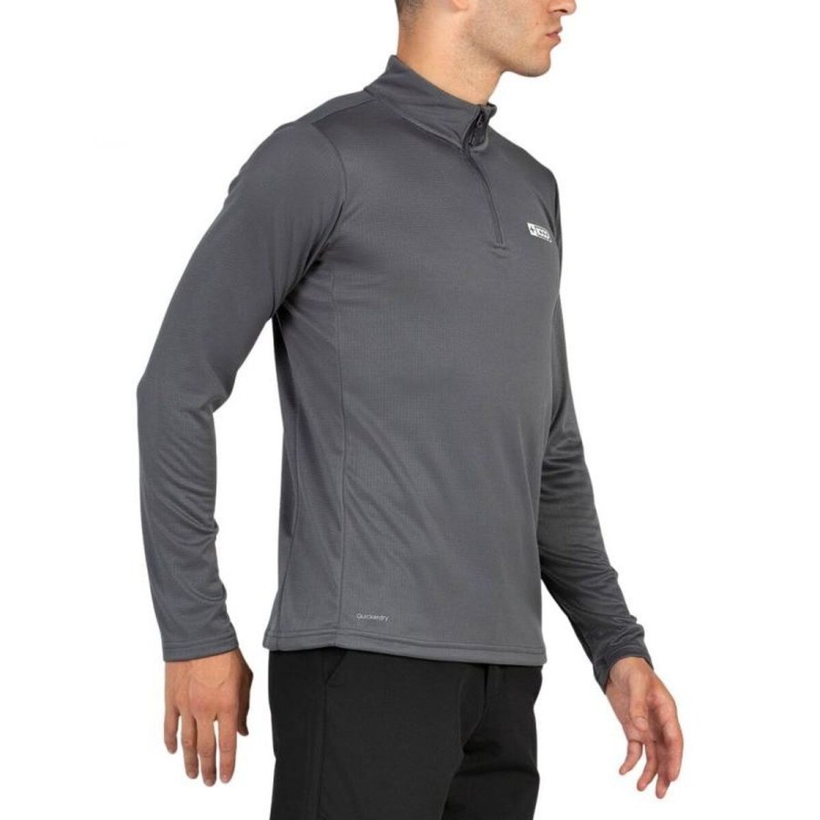 Lang�rmet T-shirt til M�nd +8000 Portu Lysegr� #3