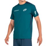 Kort�rmet T-shirt til M�nd Bullpadel Paquito 25I 053 Bl� Padel #3