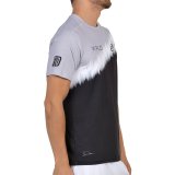 Kort�rmet T-shirt til M�nd Bullpadel Dinenno 25I 005 Sort Padel #4