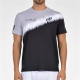 Kort�rmet T-shirt til M�nd Bullpadel Dinenno 25I 005 Sort Padel #2