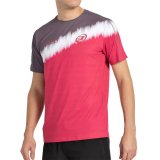 Kort�rmet T-shirt til M�nd Bullpadel Dinenno 25I 777 Fuchsia Padel #4