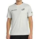 Kort�rmet T-shirt til M�nd Bullpadel Chingotto 25I 026 Lysegr� Padel #1
