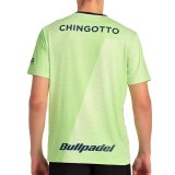 Kort�rmet T-shirt til M�nd Bullpadel Chingotto 25I 059 Limegr�n Padel #2