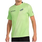 Kort�rmet T-shirt til M�nd Bullpadel Chingotto 25I 059 Limegr�n Padel #3