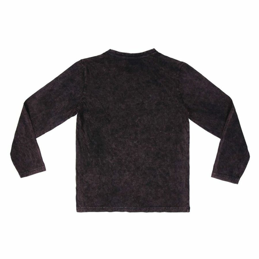 Langrmet T-shirt til Brn Harry Potter Gr Mrkegr #3