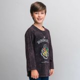 Langrmet T-shirt til Brn Harry Potter Gr Mrkegr #6