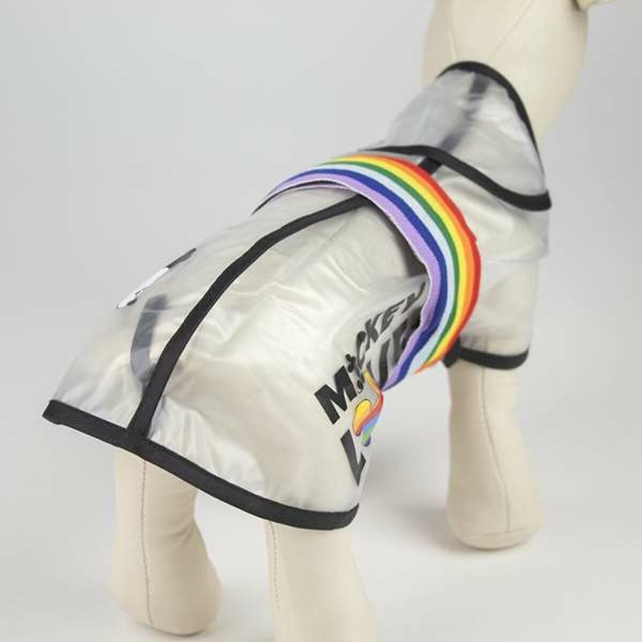 Hund regnfrakke Disney Gennemsigtig M Mickey Mouse #6