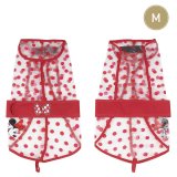 Hund regnfrakke Minnie Mouse Rd M #2