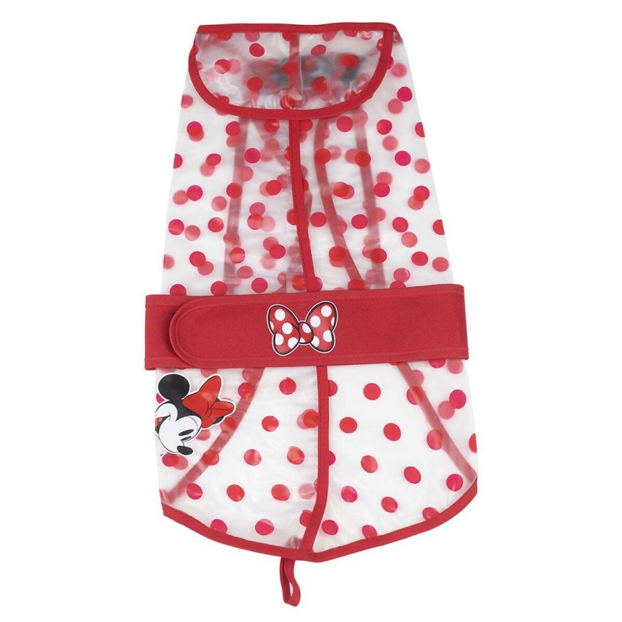 Hund regnfrakke Minnie Mouse Rd M #1