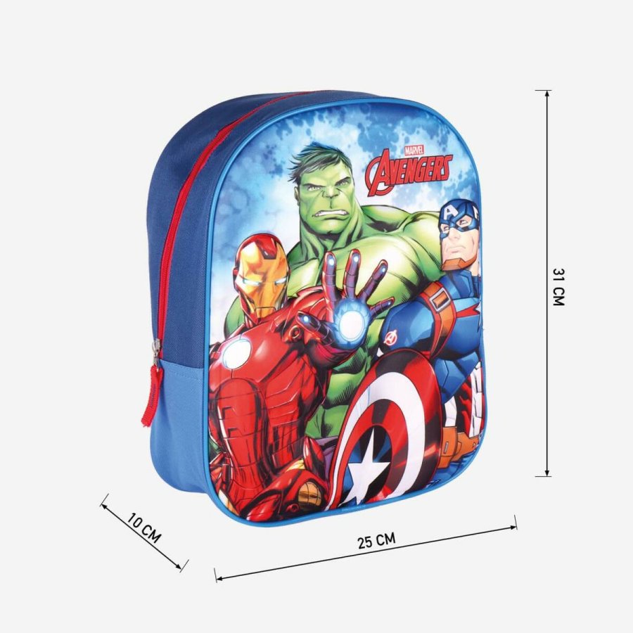 Skoletaske The Avengers Bl (25 x 31 x 10 cm) #3