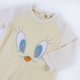 Langrmet sparkedragt til baby Looney Tunes Gr Gul #5