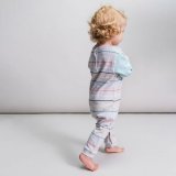 Langrmet sparkedragt til baby Snoopy Gul Gr #4