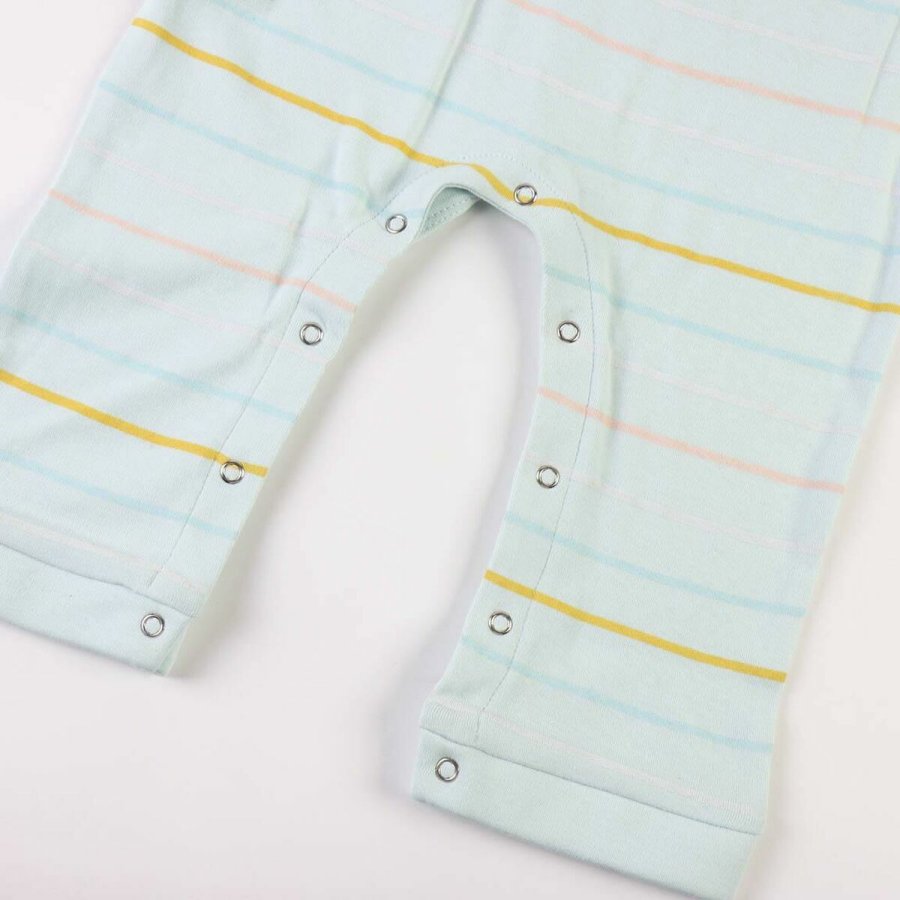 Langrmet sparkedragt til baby Blue Bl #2