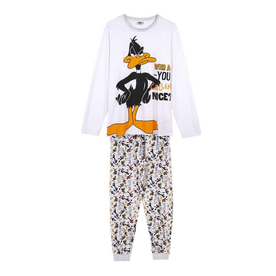Natt�j Looney Tunes Gr� (Voksne) M�nd #1
