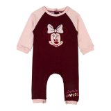 Langrmet sparkedragt til baby Minnie Mouse Rdbrun #1