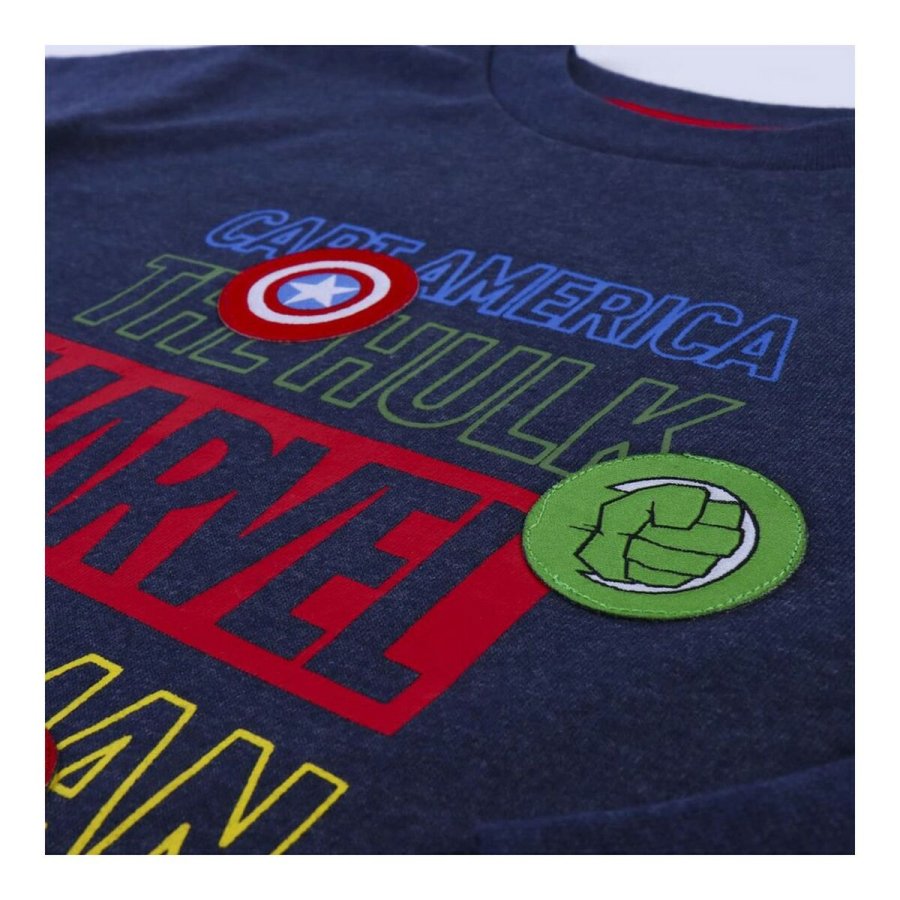 Trningsdragt til brn Marvel Mrkebl #7