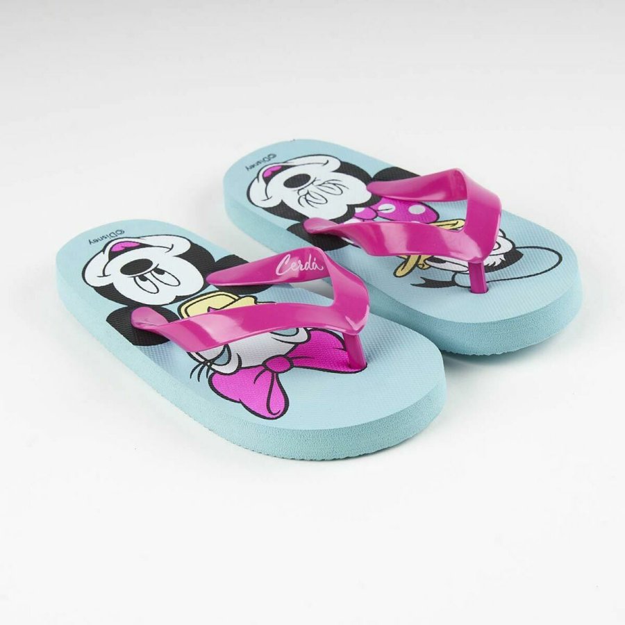 Klipklappere til b�rn Minnie Mouse Bl� #2