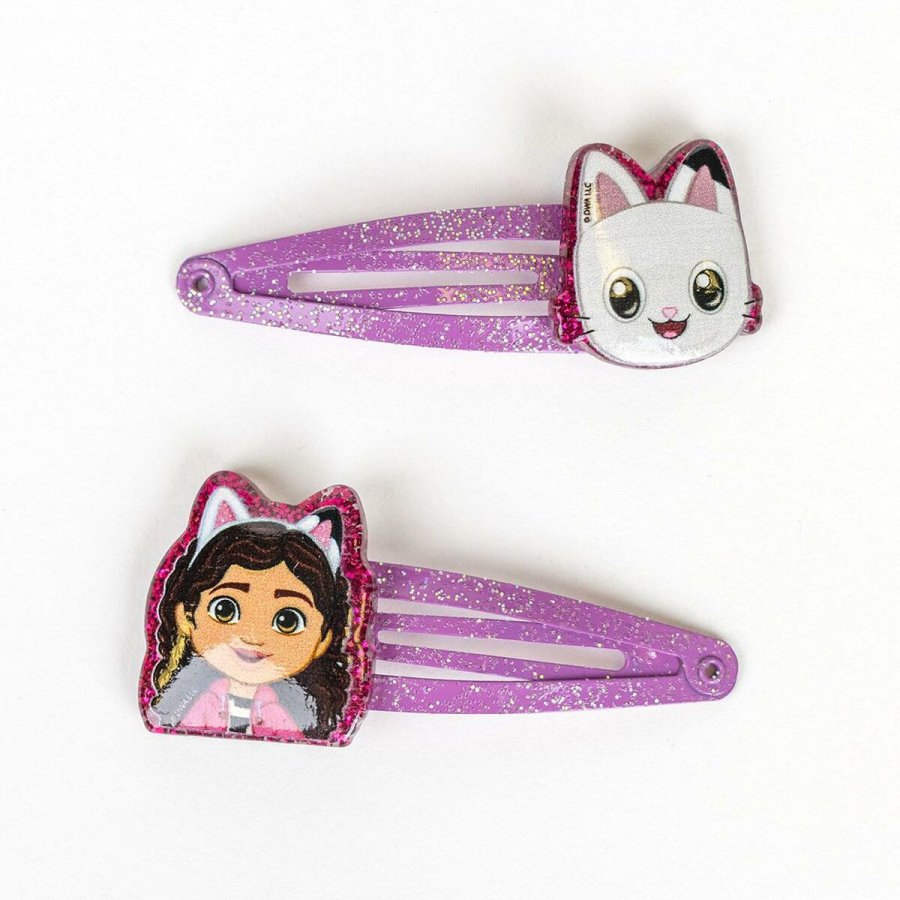 Tilbehr til Hret Gabby's Dollhouse 4 Dele Pink #4
