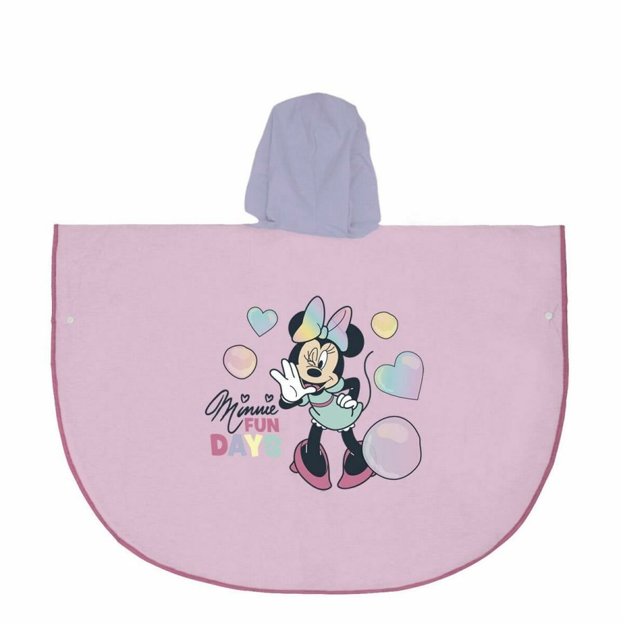 Vandttte Poncho med Htte Minnie Mouse Syren #2