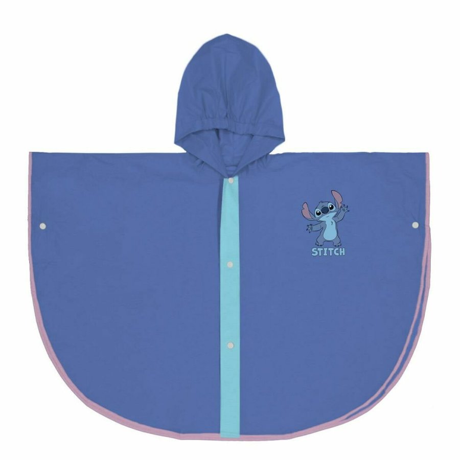 Vandttte Poncho med Htte Stitch Bl #1