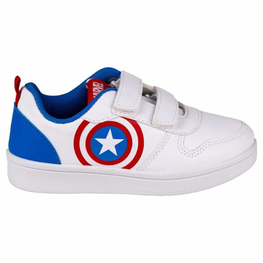 Sportssko til brn The Avengers Velcro Hvid #1