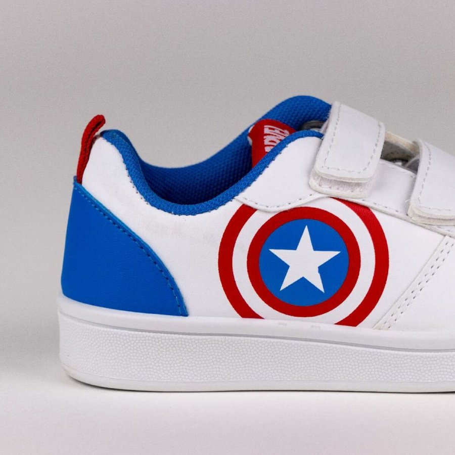 Sportssko til brn The Avengers Velcro Hvid #2