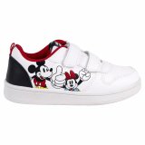 Sportssko til brn Mickey Mouse Velcro Hvid #1