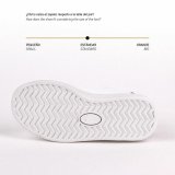 Sportssko til brn Mickey Mouse Velcro Hvid #2