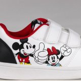 Sportssko til brn Mickey Mouse Velcro Hvid #6