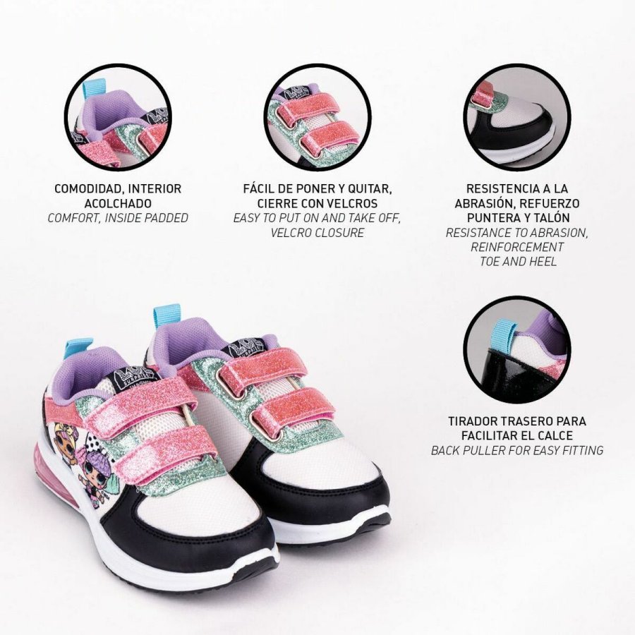 LED Trningssko LOL Surprise! Velcro Sort #5