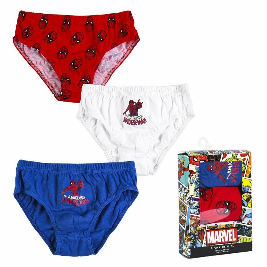 Pakke med boxershorts Spider-Man 3 enheder Multifarvet #1