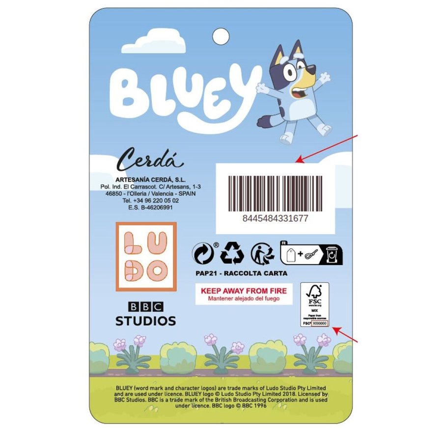 Nakkevarmer Bluey #6