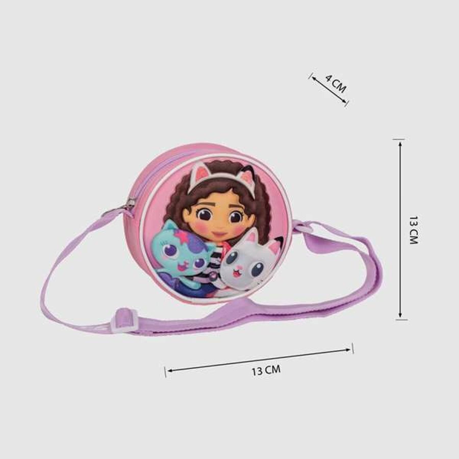 Skuldertaske Gabby's Dollhouse 13 x 13 x 4 cm #4