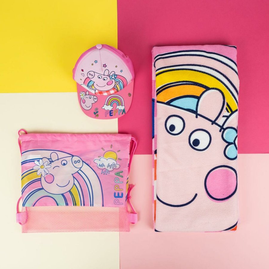 Brns sommerst Peppa Pig Pink 3 Dele #4