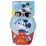 S�t med kasket og solbriller Mickey Mouse 2 Dele B�rns #1
