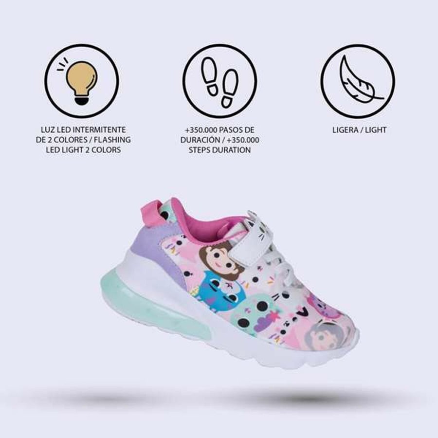 Sportssko til brn Gabby's Dollhouse Pink 28 #2