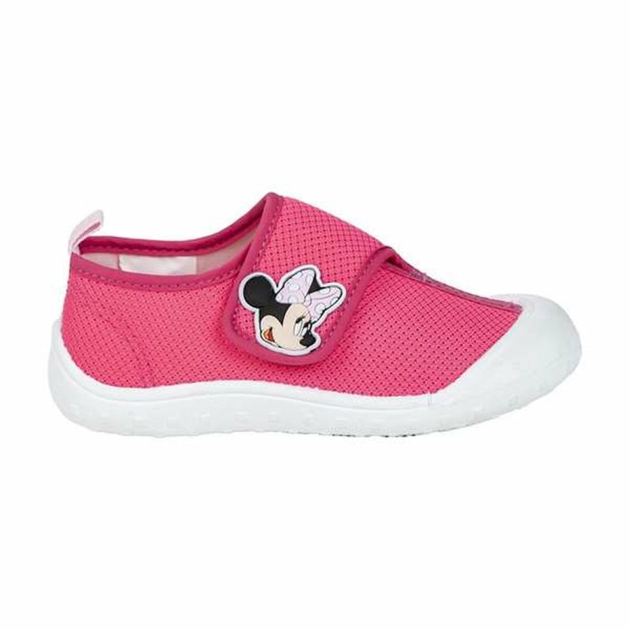 Sportssko til brn Minnie Mouse Mrk pink #1