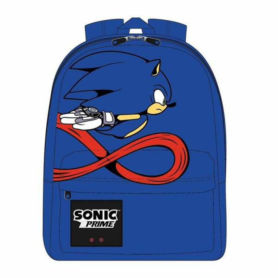 Skoletaske Sonic Blue #1