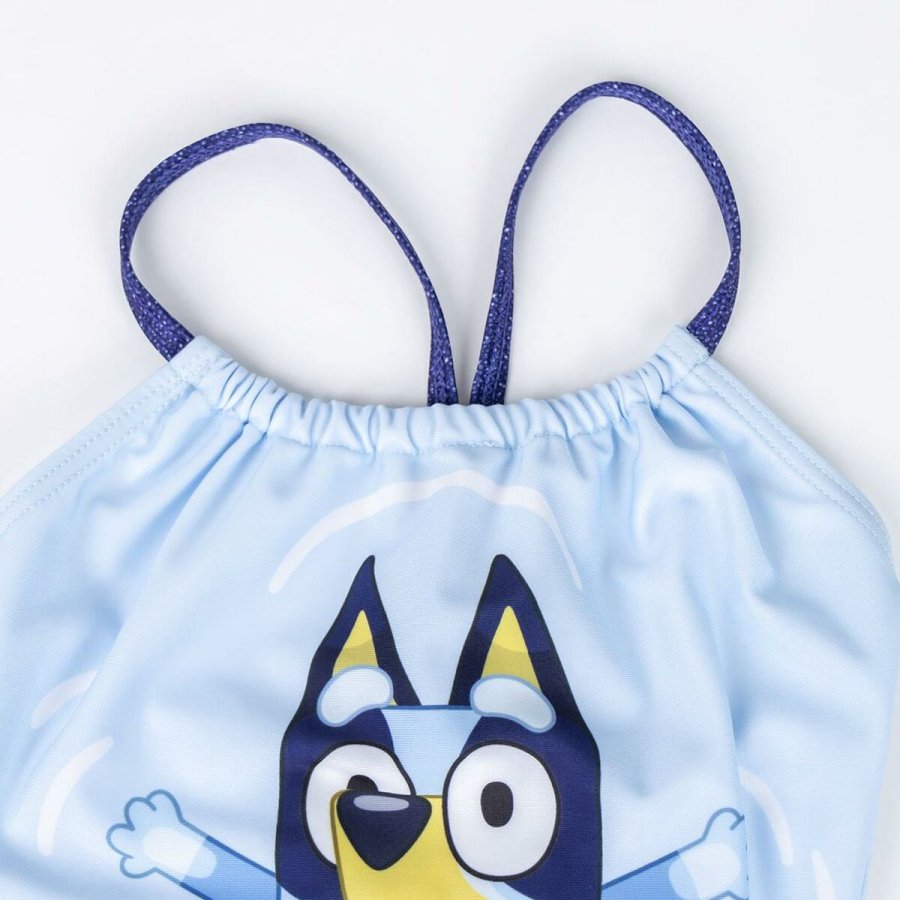 Badedragt til piger Bluey Lysebl #4