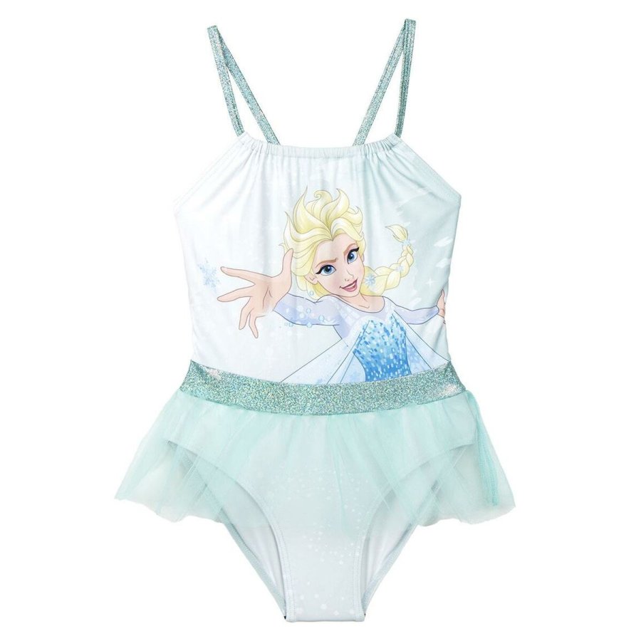 Badedragt til piger Frozen Turkisbl #1