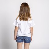 Brne Kortrmet T-shirt Minnie Mouse Hvid #5