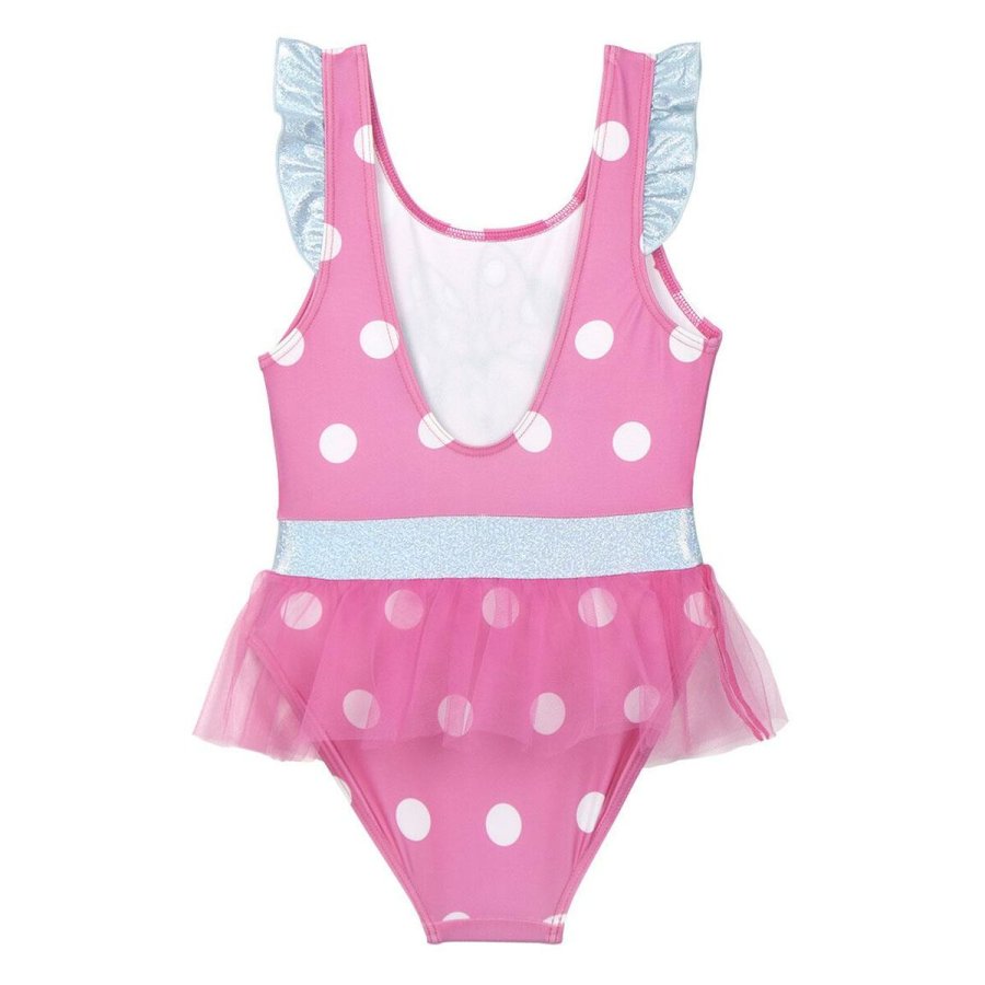 Badedragt til piger Minnie Mouse Pink #2